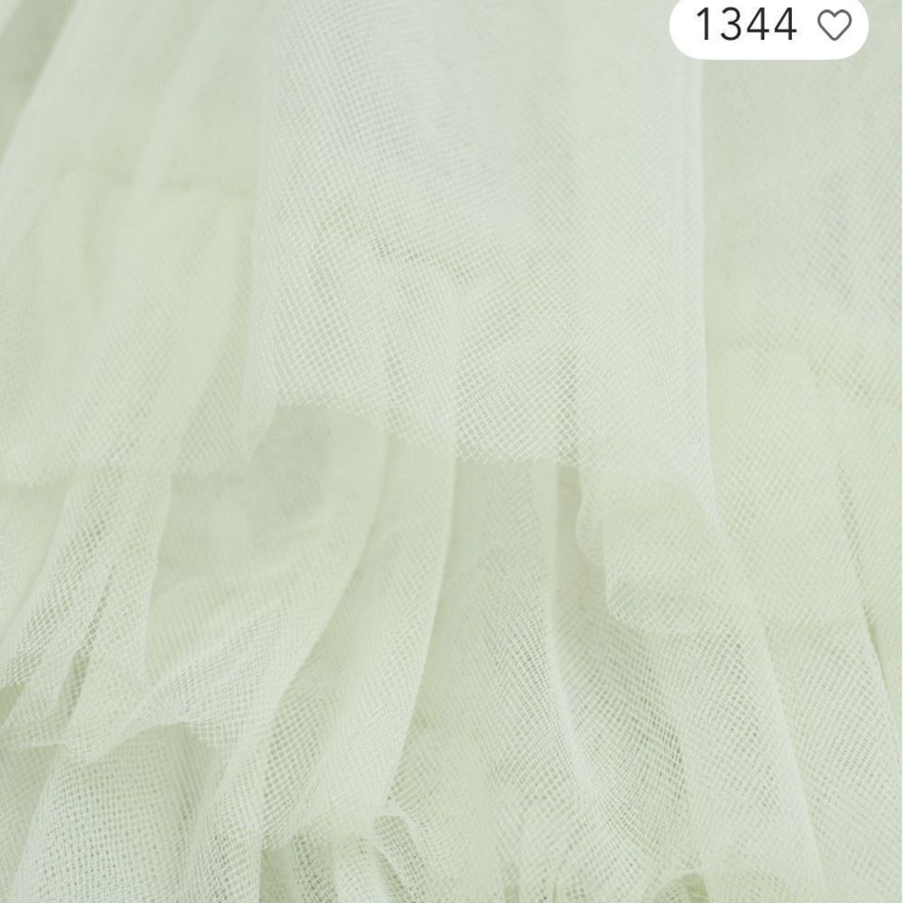 Mac Duggal Tiered Strapless Tulle A-Line High-Low Gown/ size 8 - Picture 5 of 10
